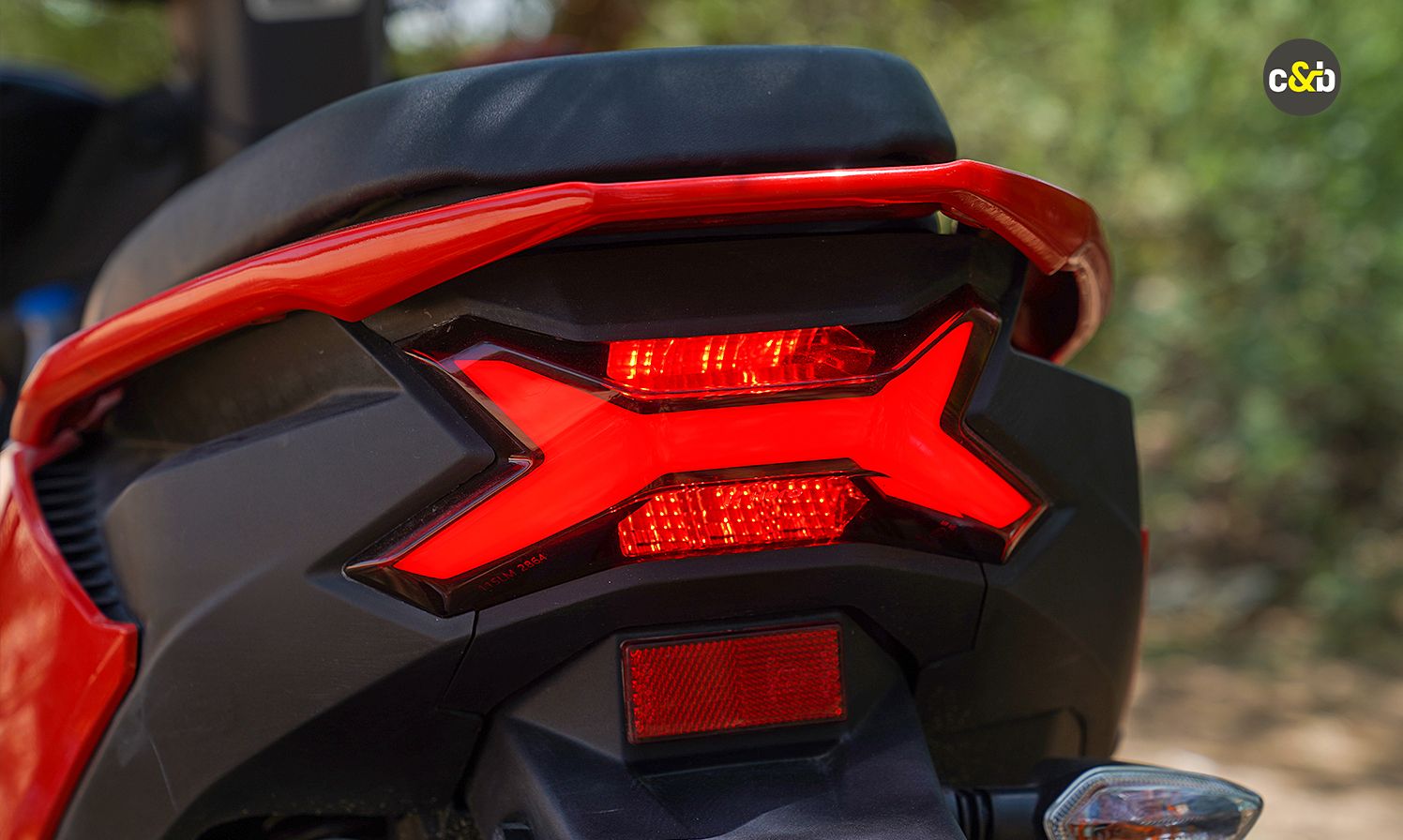 Hero Xoom 110 Detail Rear Light