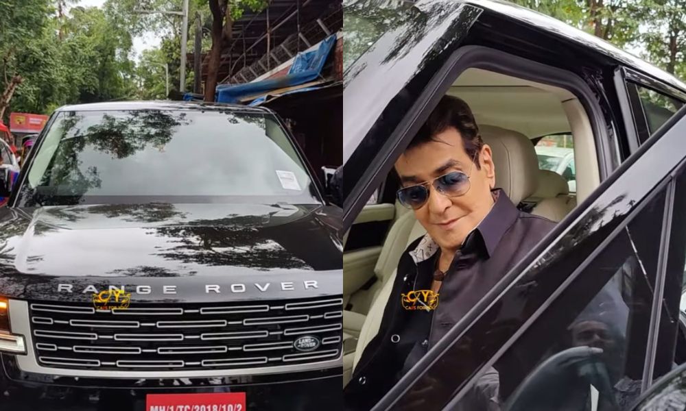Bollywood Star Jeetendra Brings Home A Black Range Rover