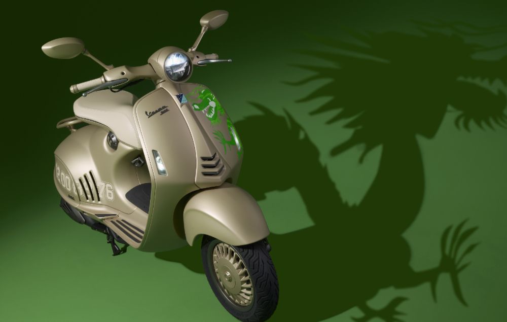 Vespa Unveils Special-Edition 946 Dragon Scooter