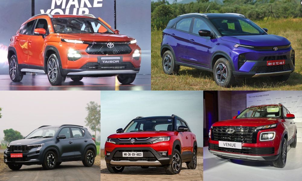 Toyota Urban Cruiser Taisor vs Rivals: Specifications Comparison