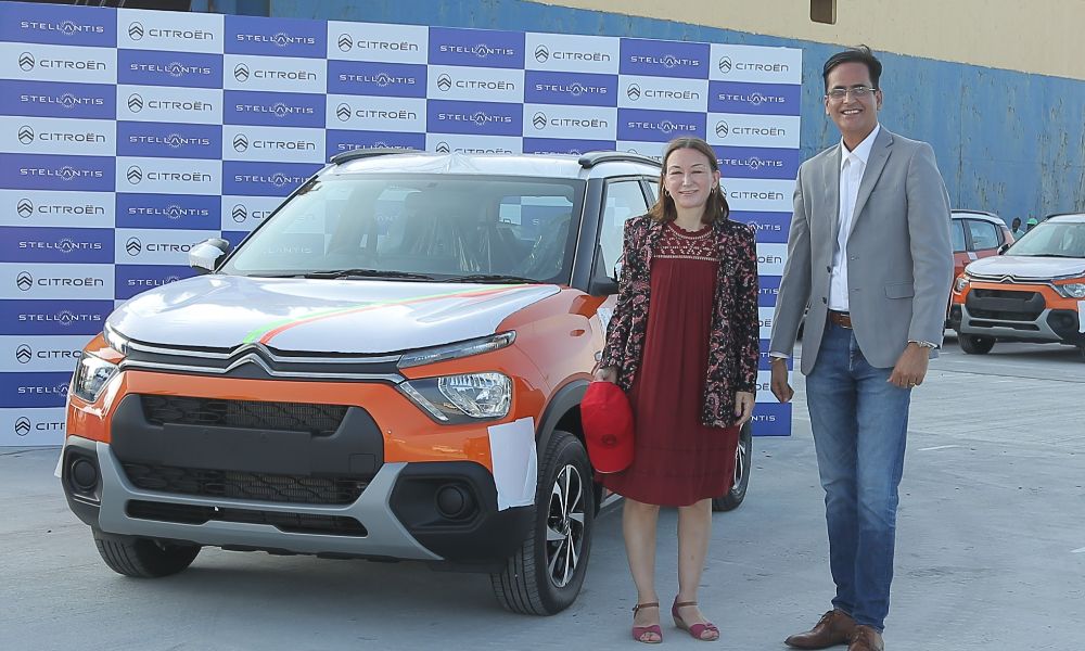 Citroen Commences Exports Of All-Electric eC3 From India