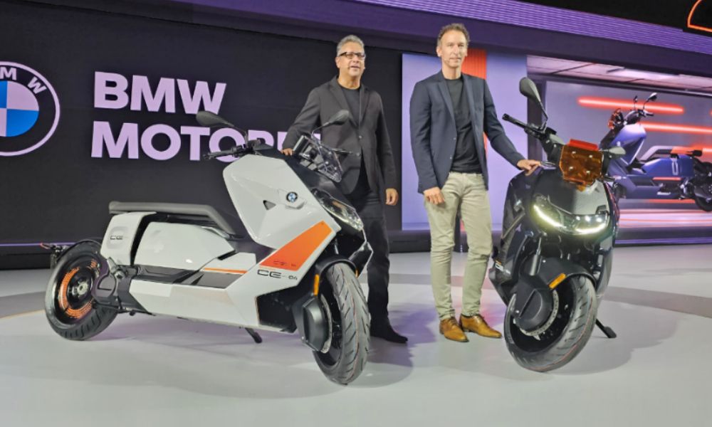 BMW CE 04 Electric Scooter Launched In India At Rs 14.90 Lakh