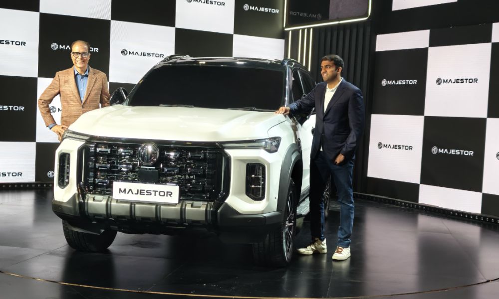 Bharat Mobility Global Expo 2025 MG Majestor Unveiled In India 1