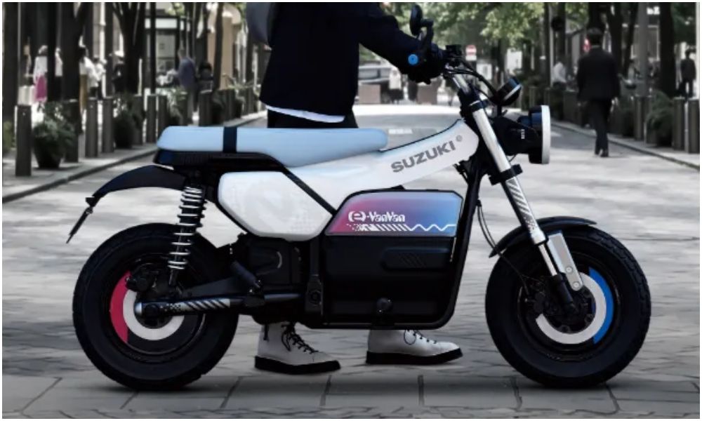 suzuki e vanvan electric motorcycle concept to be unveiled at japan mobility show 2025 carandbike 2