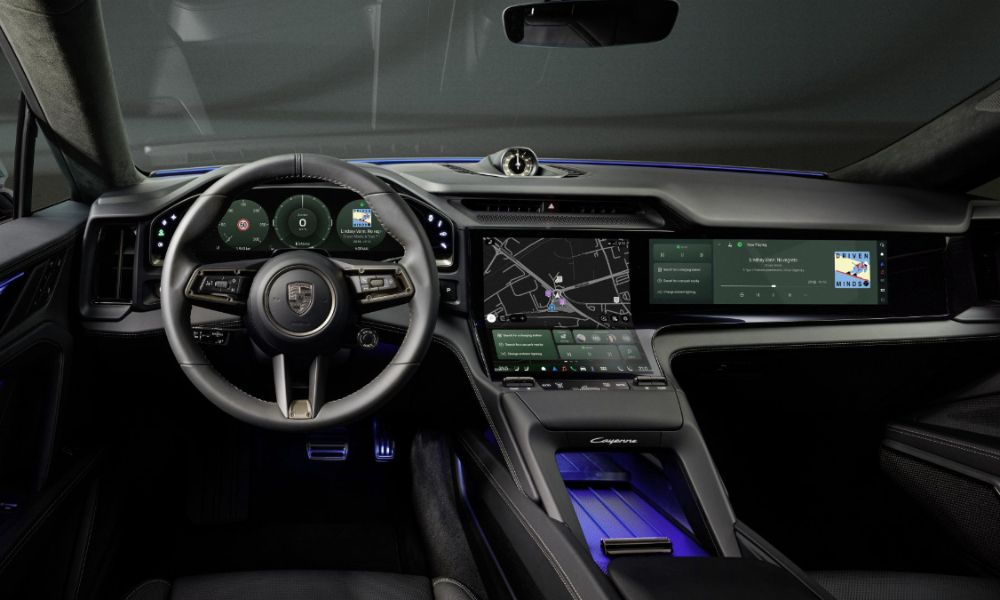 Porsche Cayenne Electric Interior