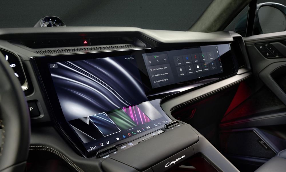 Porsche Cayenne Electric Interior 1