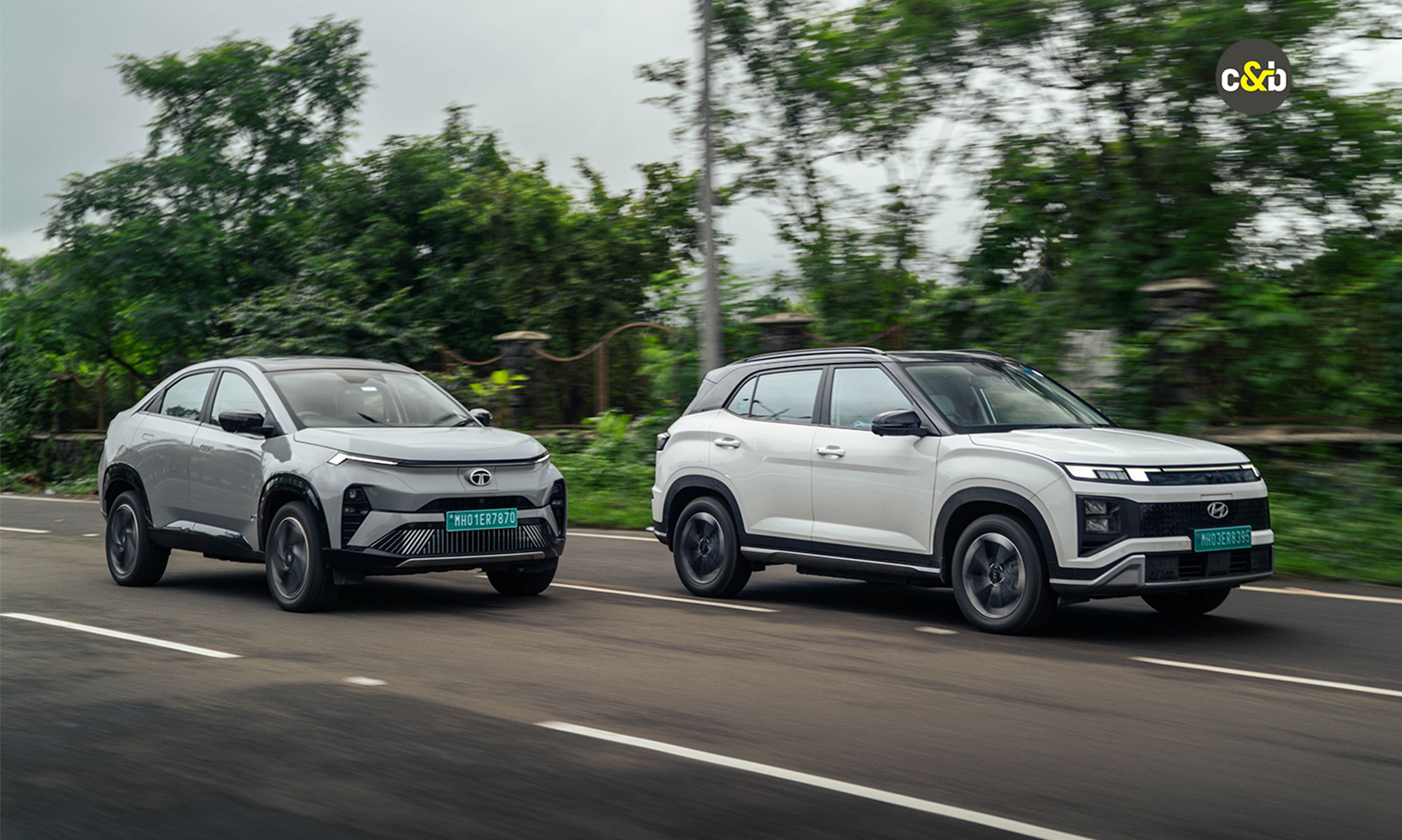 Tata Curvv EV Hyundai Creta EV 8