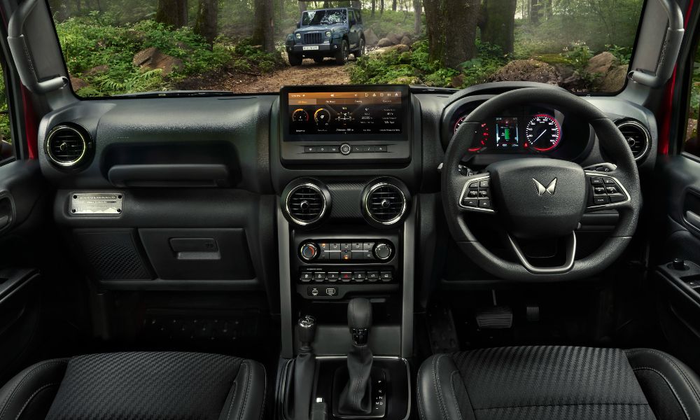2025 Mahindra Thar 3 Door Interior