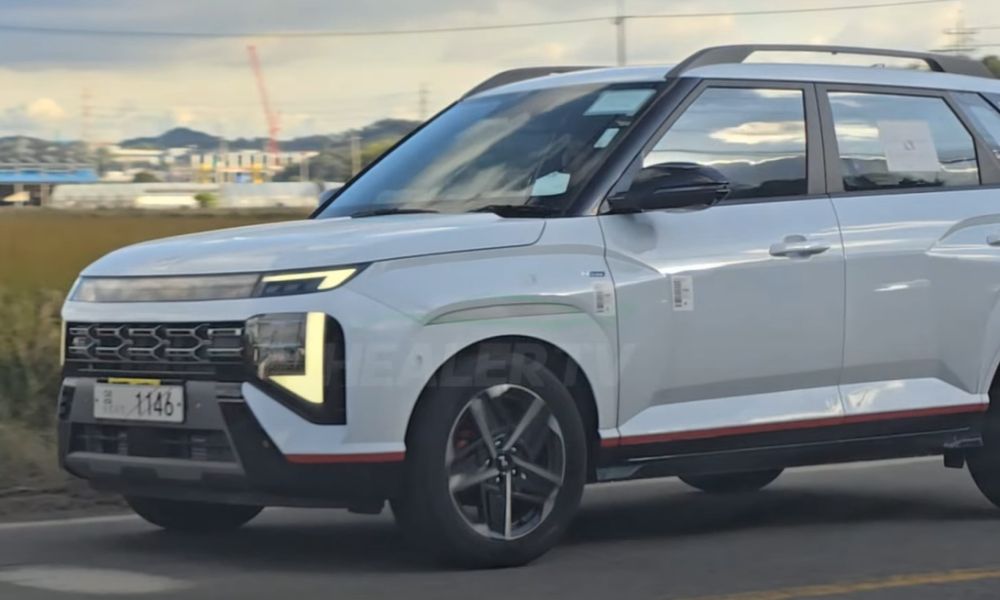 Hyundai Venue N Line spied 1
