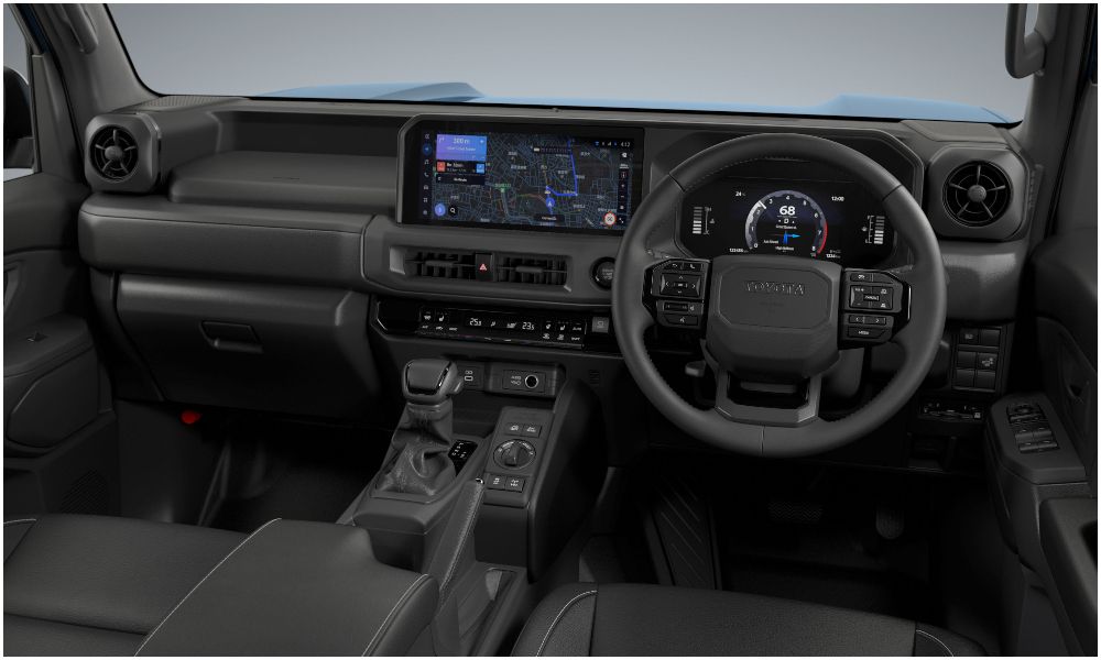 toyota land cruiser fj unveiled 4x4 petrol auto smaller than fortuner carandbike 4