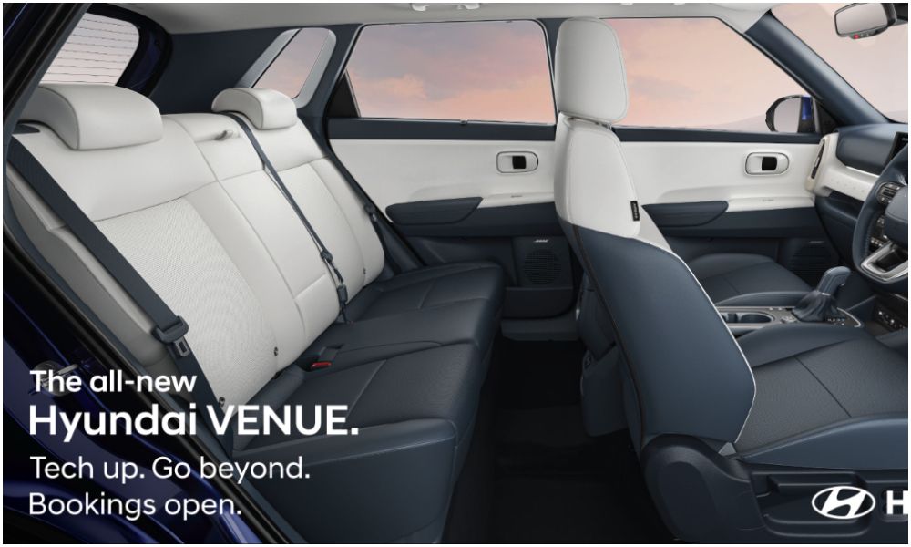 new hyundai venue rear seat