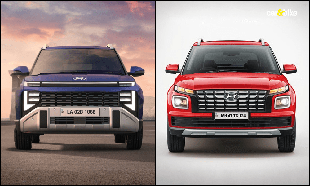 hyundai venue new vs old exterior interior features