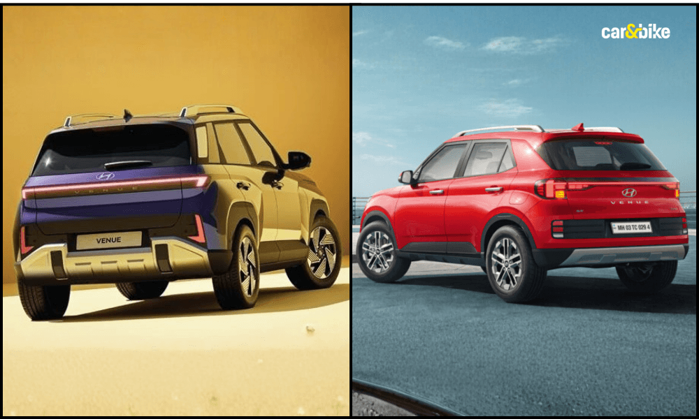 hyundai venue new vs old exterior interior features 3