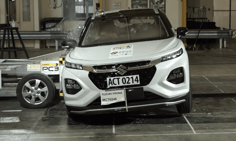 Suzuki Fronx Gets 5 Stars In ASEAN NCAP Crash Tests