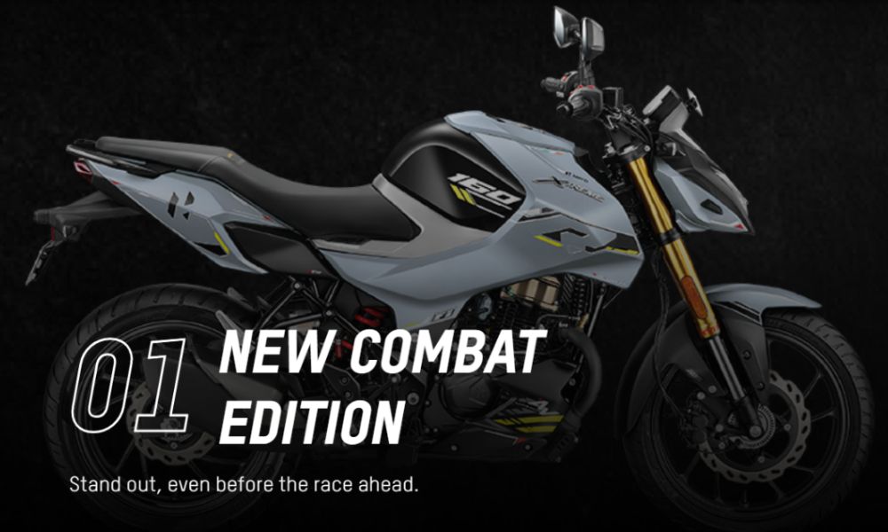 Hero Xtreme 160R 4V Combat Edition Unveiled; Gets Ride Modes, Cruise Control and More!
