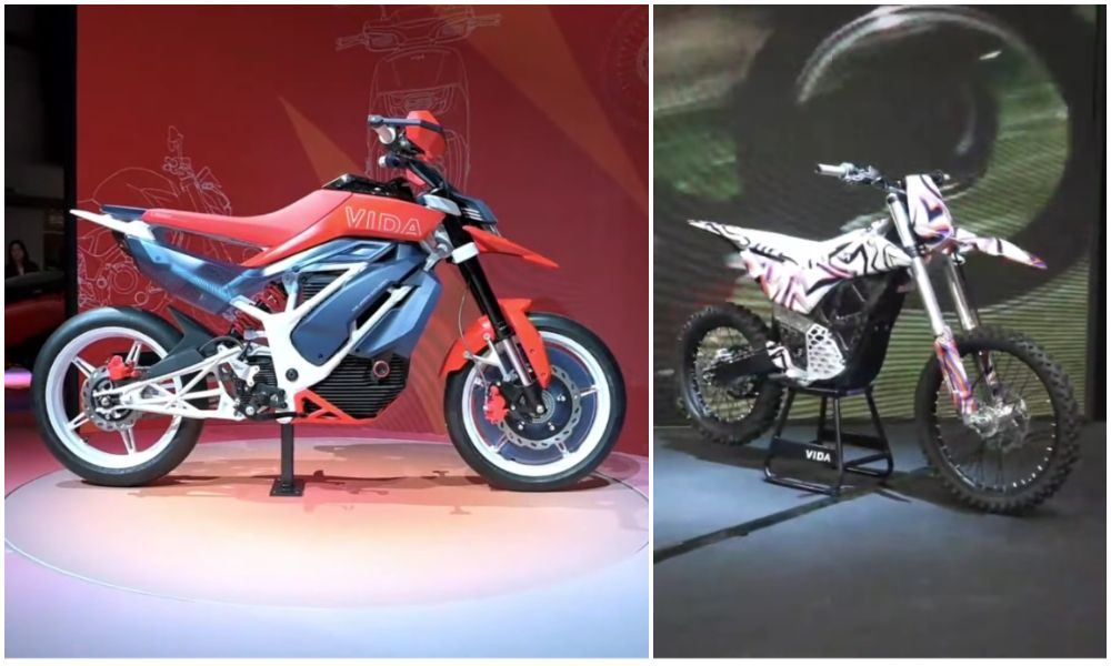 Hero MotoCorp Unveils Vida Ubex Motorcycle Concept, Dirt.E Electric Dirt Bikes at EICMA 2025
