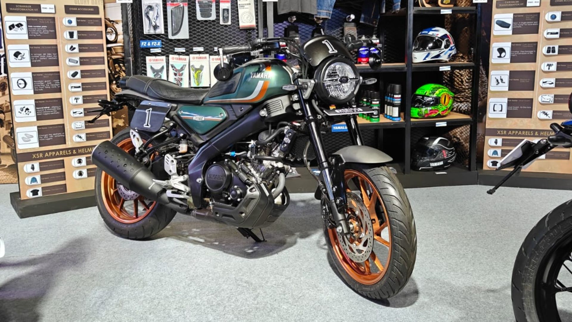 2025 Yamaha XSR 155 Scrambler Kit Launch m1