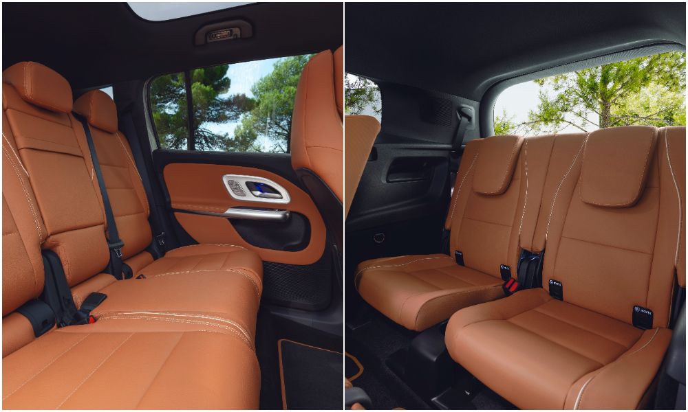 New gen Mercedes Benz GLB EV 4