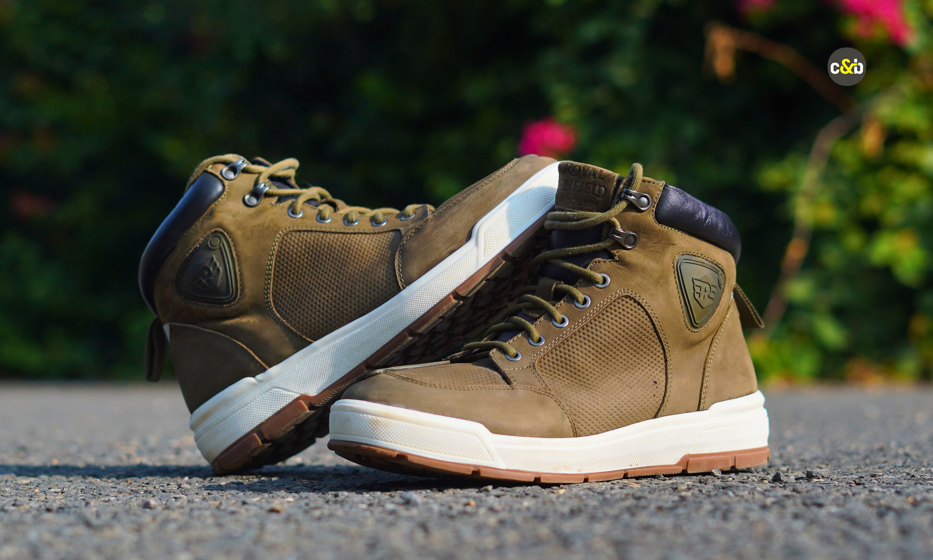 Royal Enfield Nomad WP Mid Ankle Boots m2