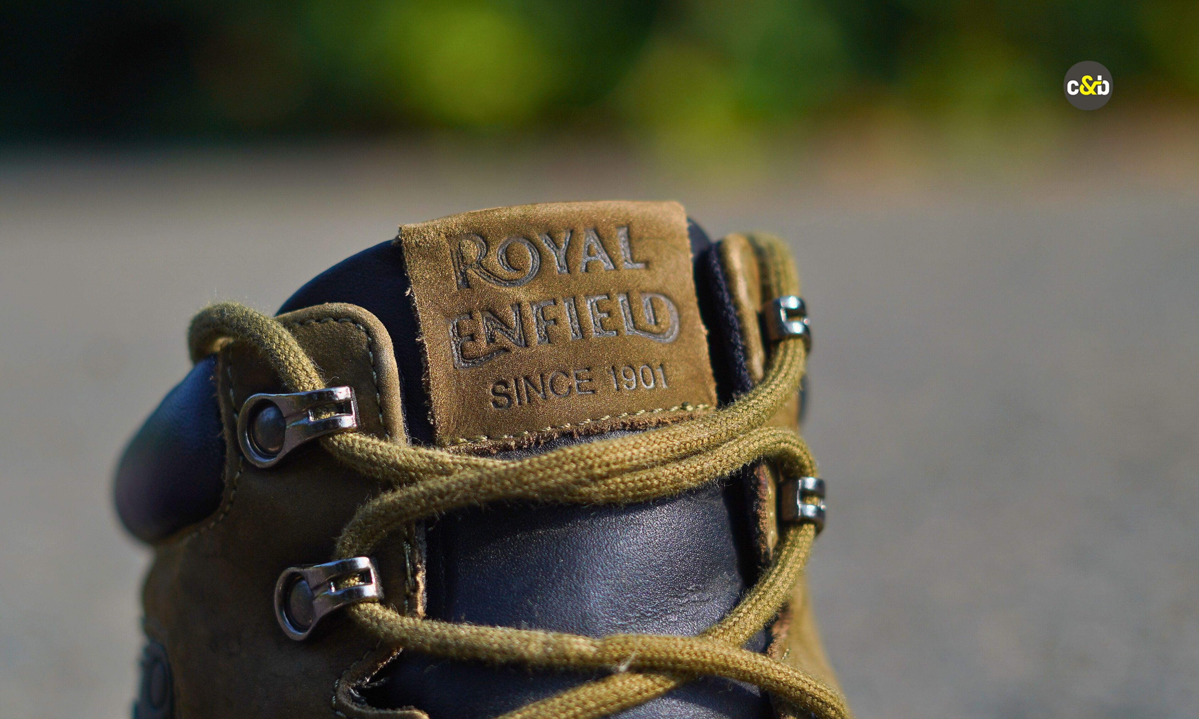 Royal Enfield Nomad WP Mid Ankle Boots m8