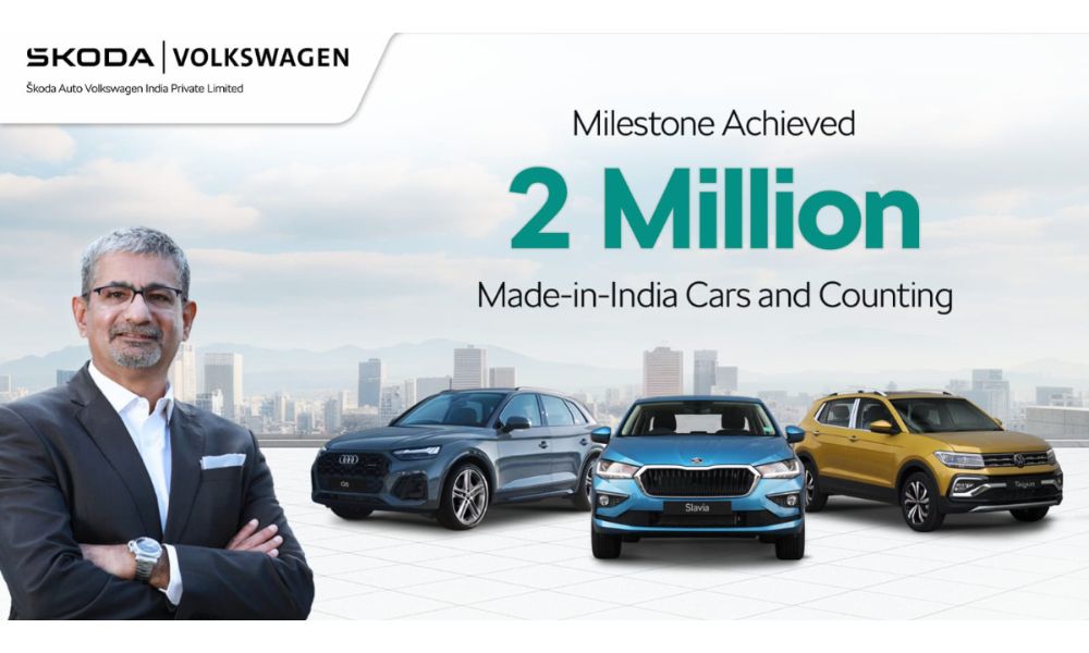 Skoda Auto VW India milestone