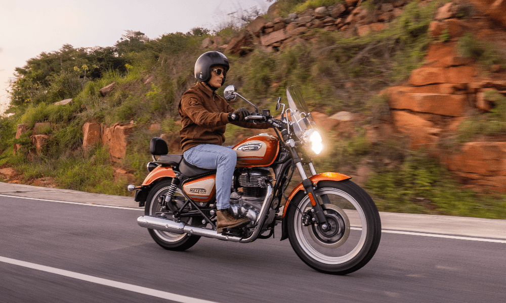 Royal Enfield Meteor 350 Sundowner Orange Details Price Motoverse 2025 3