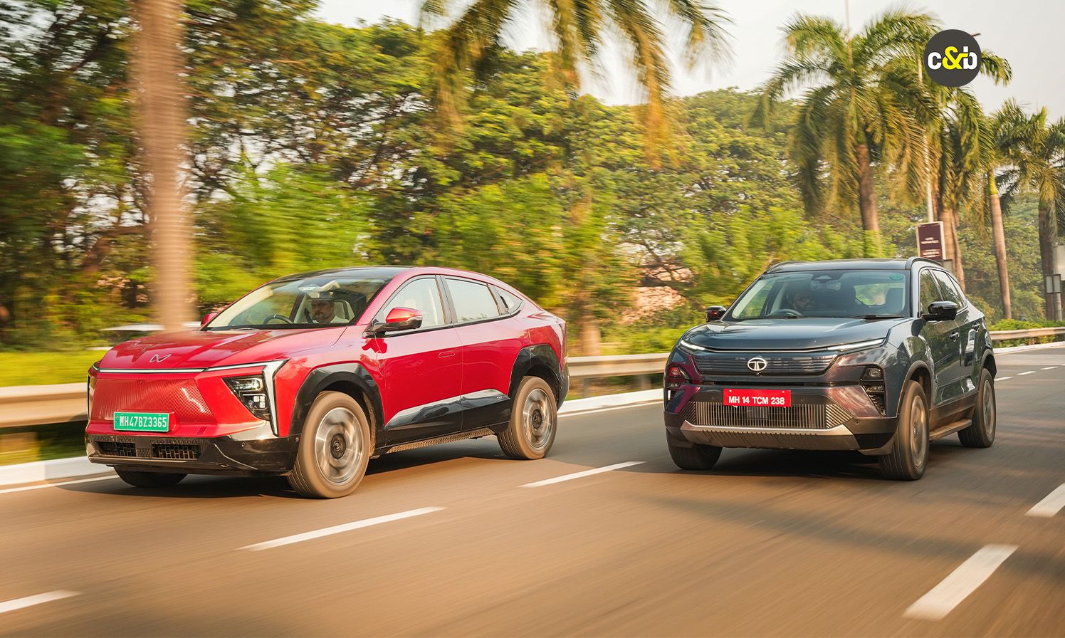 Tata Herrier ev and Mahindra XEV 9 E 1