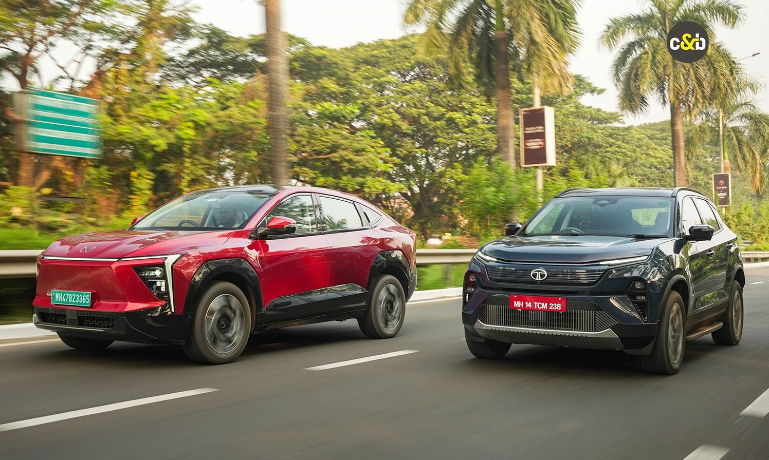 Tata Herrier ev and Mahindra XEV 9 E 3