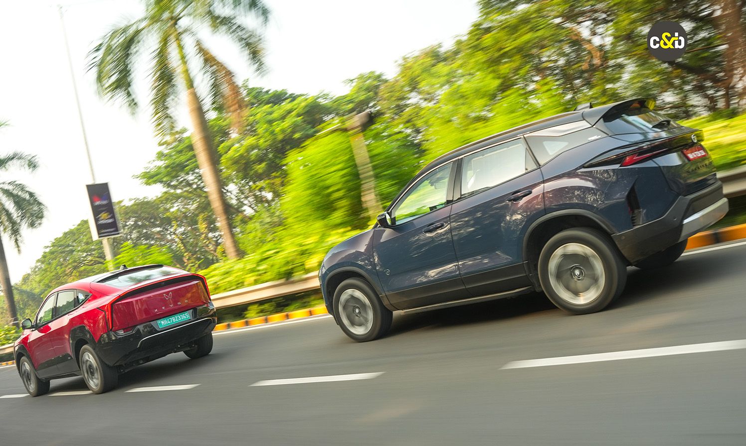 Tata Herrier ev and Mahindra XEV 9 E 5