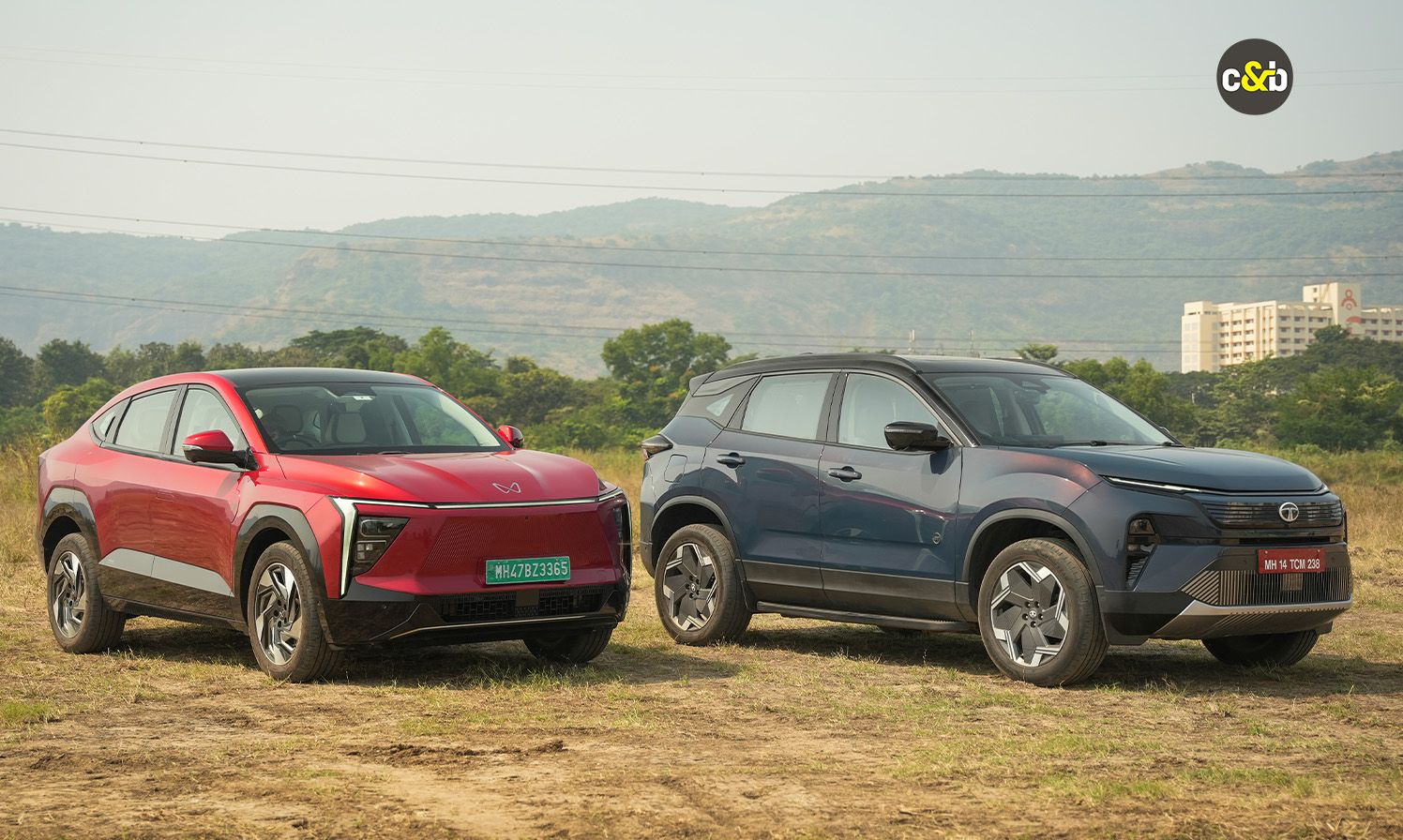 Tata Herrier ev and Mahindra XEV 9 E 6