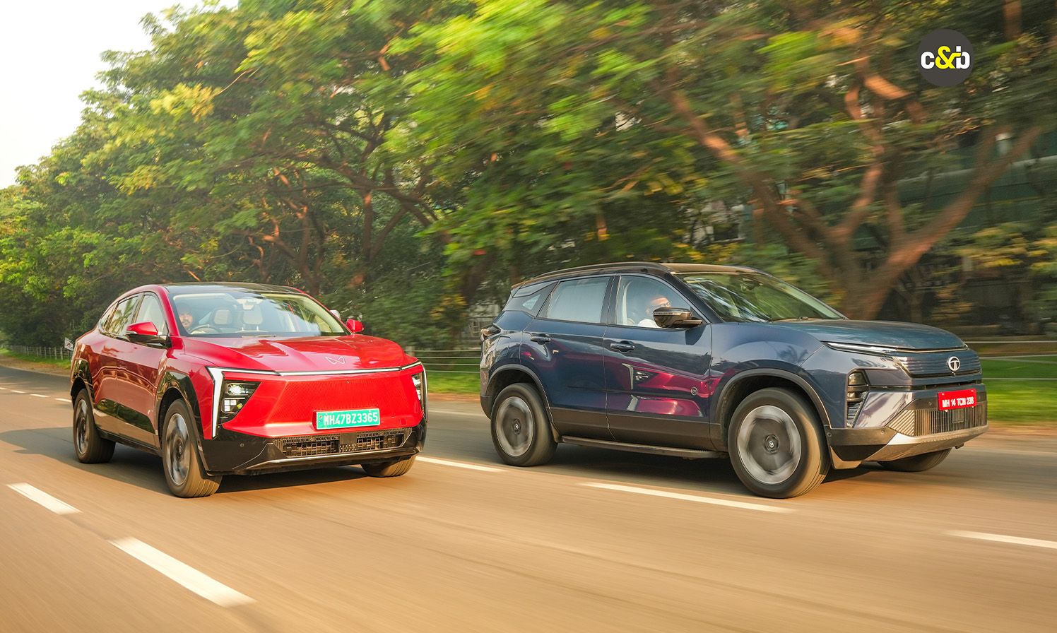 Tata Herrier ev and Mahindra XEV 9 E 9