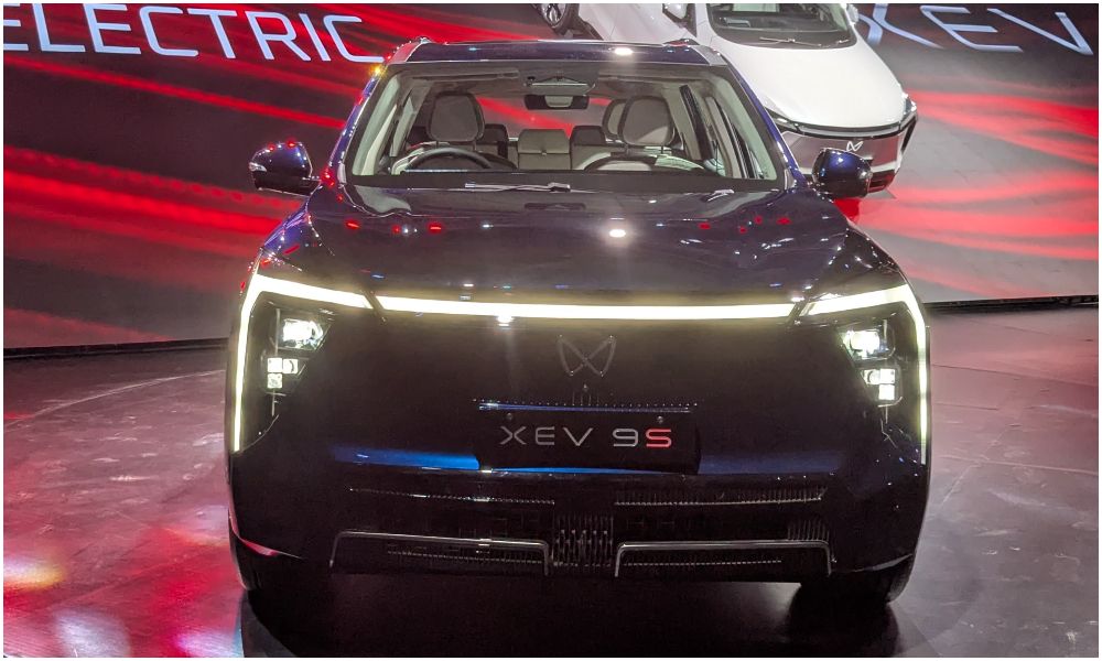 mahindra xev 9s front end