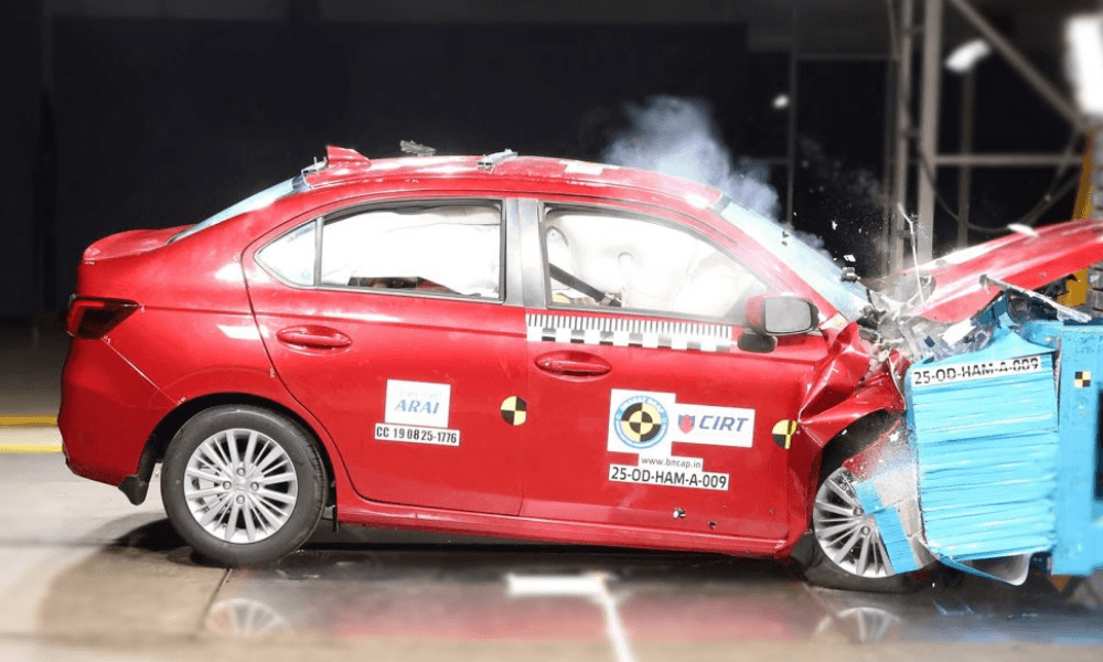 2025 Honda Amaze Bharat NCAP Crash Test Results Details 1