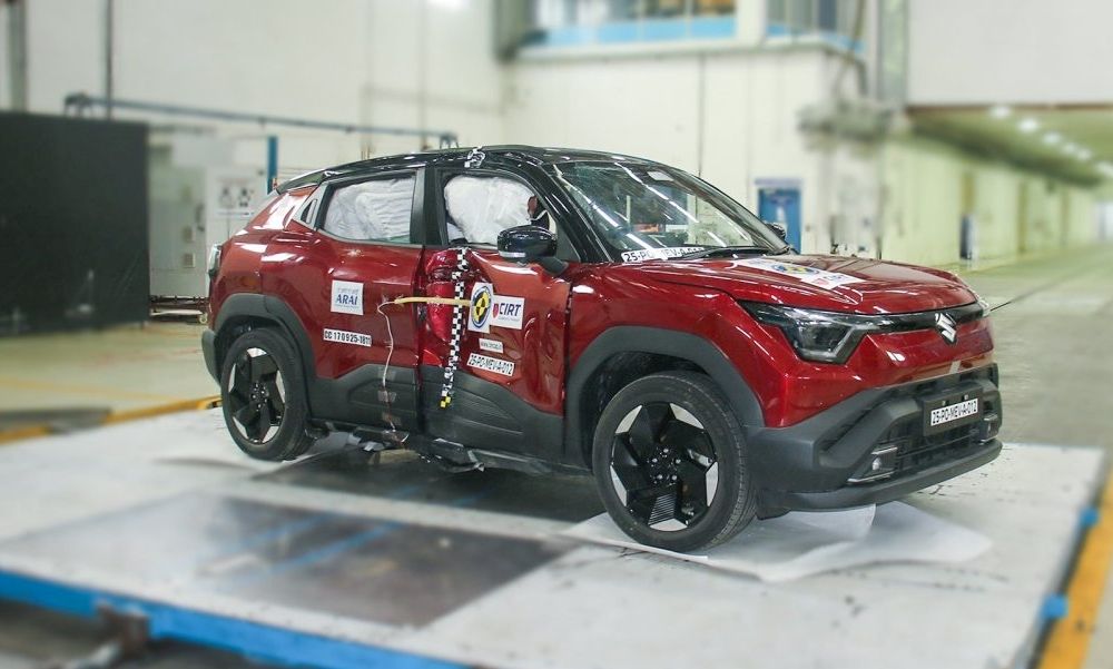 e VITARA SIDE POLE IMPACT POST TEST