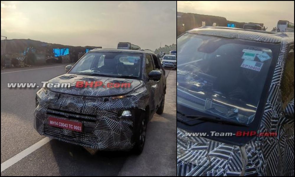 Facelifted Tata Punch CNG Spied Testing Ahead Of Debut