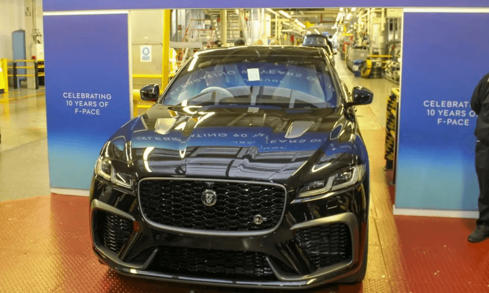 Jaguar F Pace Production Ends 2