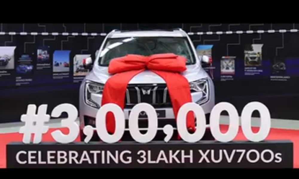 Mahindra XUV 700 3 Lakh production milestone