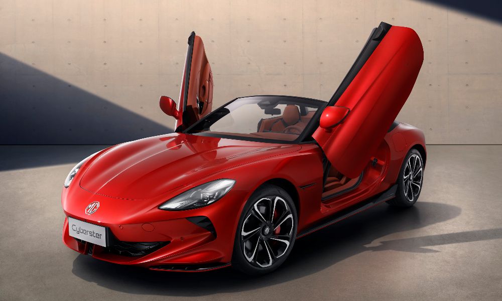 MG Cyberster launched in india 3