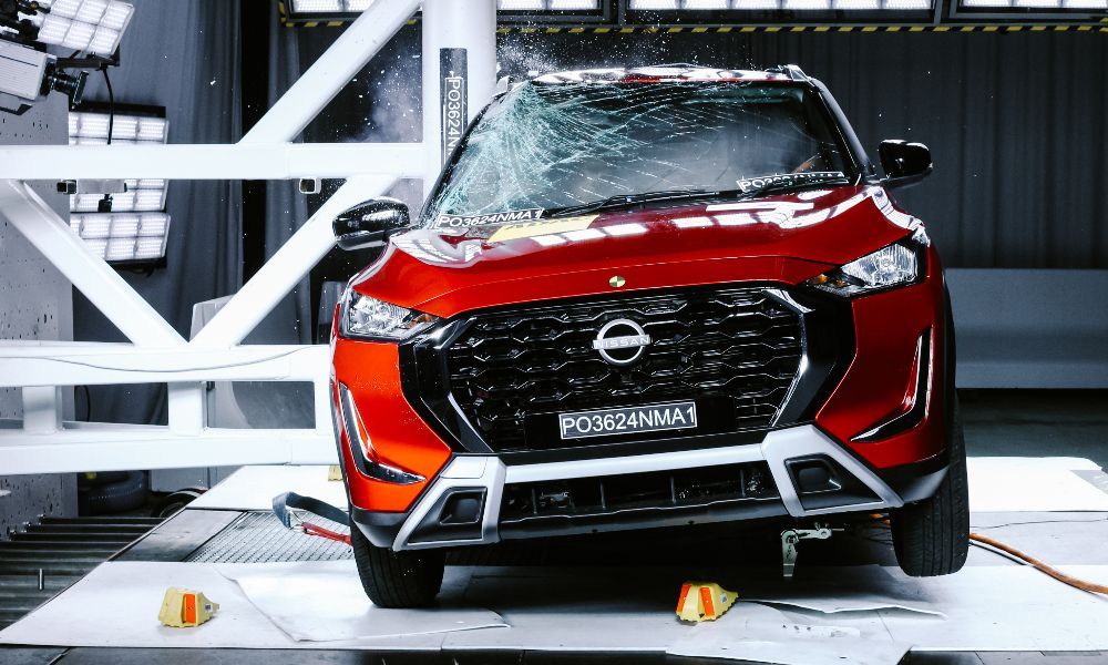 nissan magnite receives five stars in voluntary global ncap crash tests three stars for child protection carandbike 1