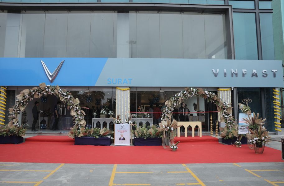 VinFast Opens First Showroom In India At Surat