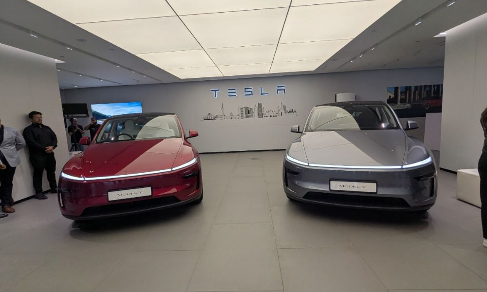 Tesla Delhi Showroom Model Y 1