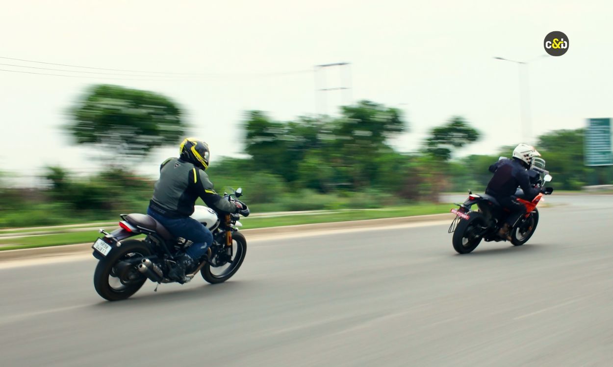 2025 KTM 390 Adventure X Vs Triumph scrambler 400 X m30