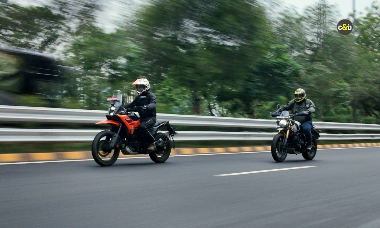 2025 KTM 390 Adventure X Vs Triumph scrambler 400 X m32