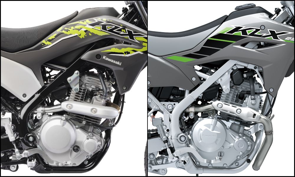 India Made Kawasaki KLX 230 Vs CKD Model edited carandbike 5