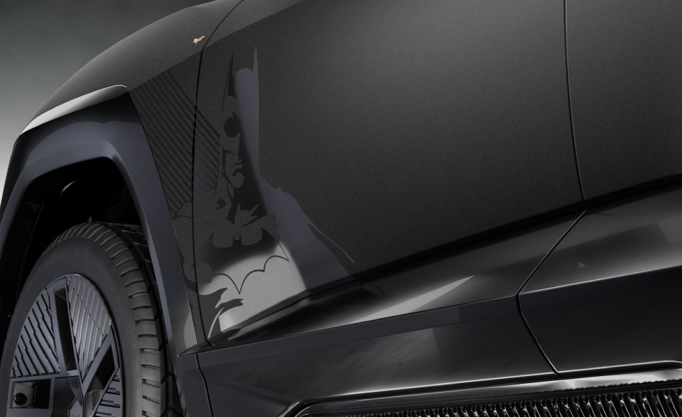 Custom Satin Black Colour exclusive to the Batman Edition 980 px X 600 A