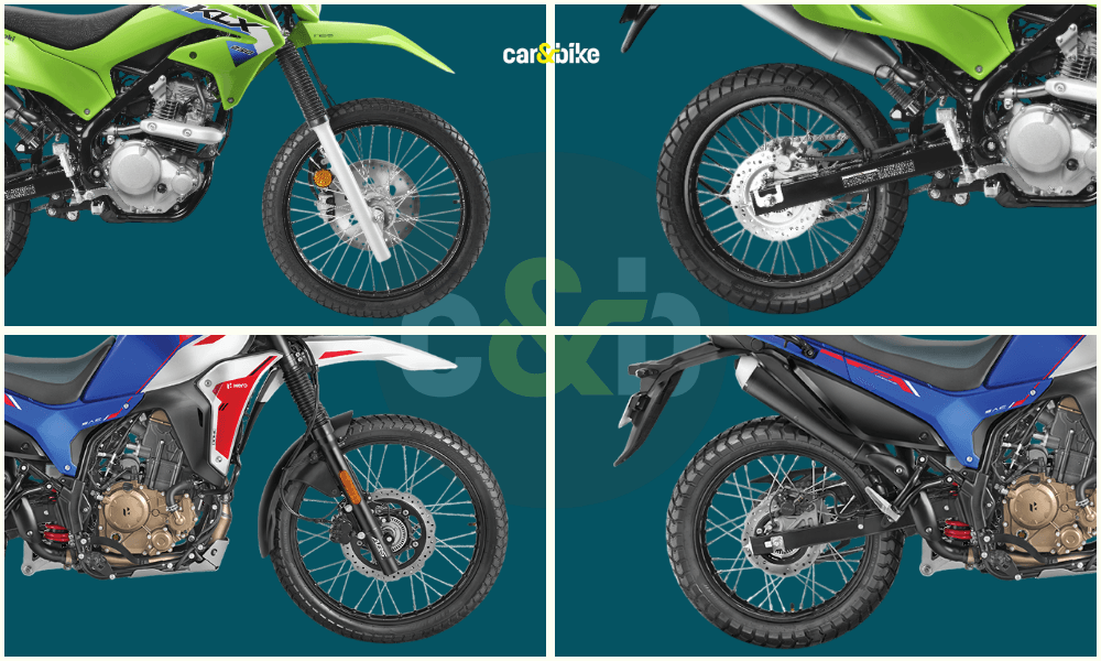 kawasaki klx 230 vs hero xpulse 210 specifications features prices compared 2