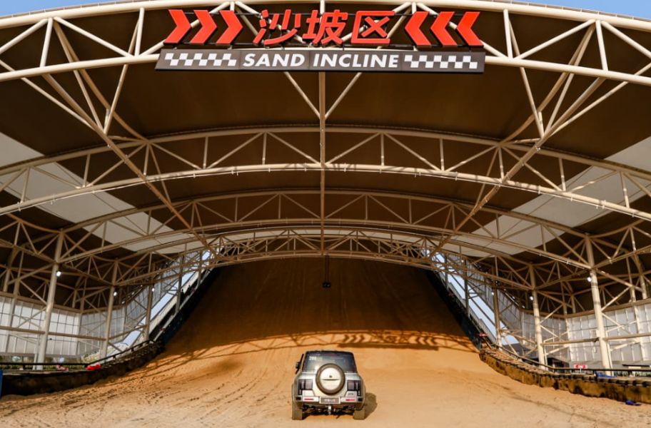 All-Terrain Circuit Includes Wading Pool, Dune Climbing, 1.7 KM Raceway