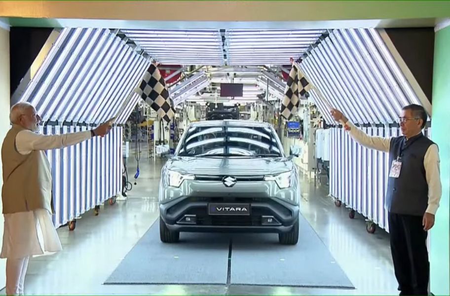 Maruti Suzuki E Vitara Production Commences