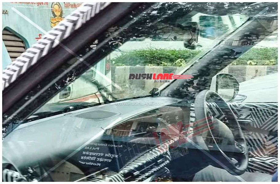 New Hyundai Venue Interior Spied For The First Time 1