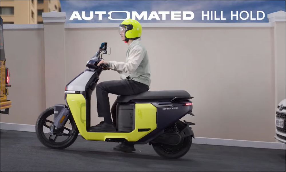 TVS Orbiter electric scooter launched at rs 1 lakh gets cruise control 14 inch front wheel 158 km idc range carandbike 8